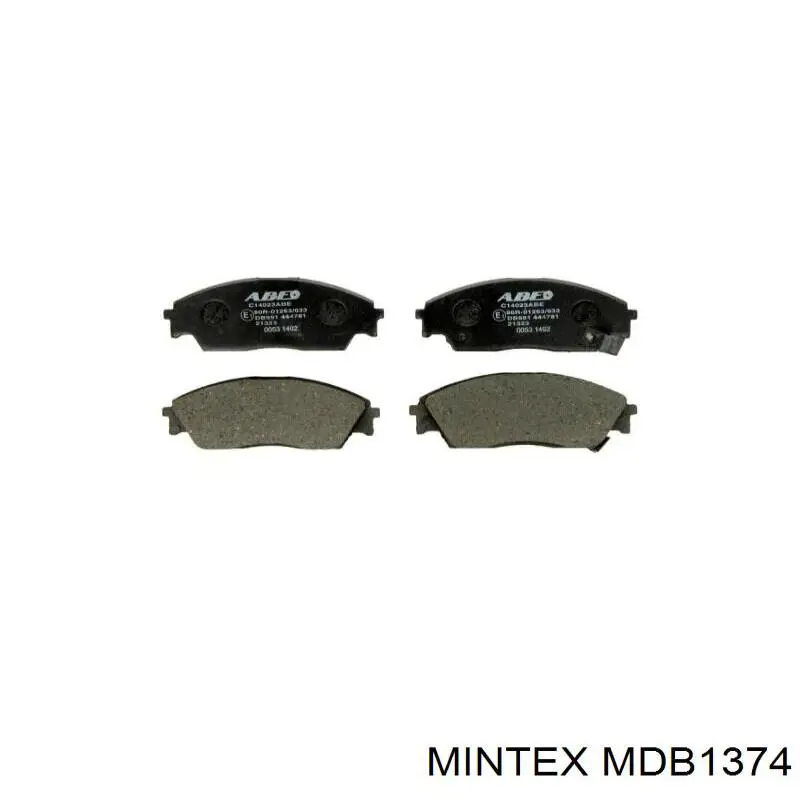 MDB1374 Mintex Колодки передние