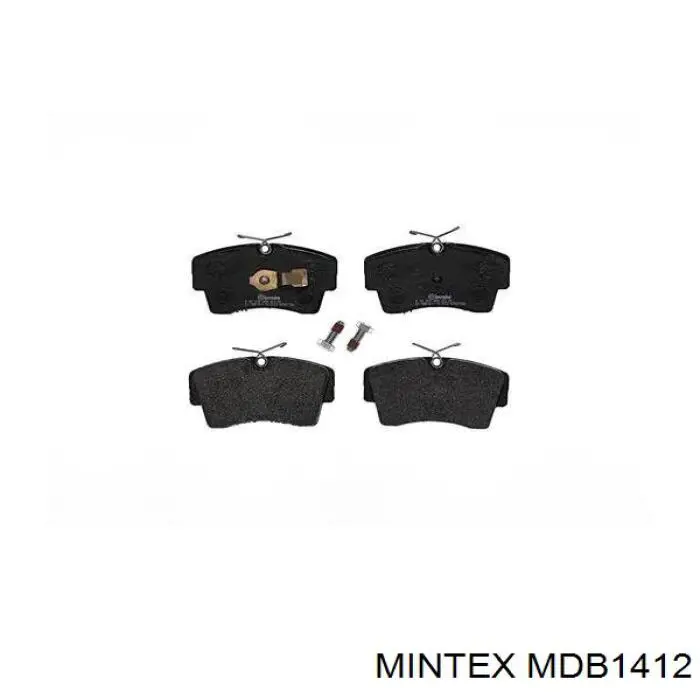 Колодки Mintex MDB1412 цена, от 19.36 USD