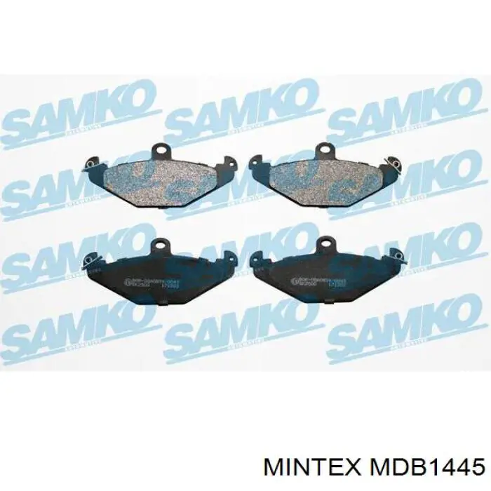 Колодки дисковые  Mintex MDB1445 цена, от 15.97 USD