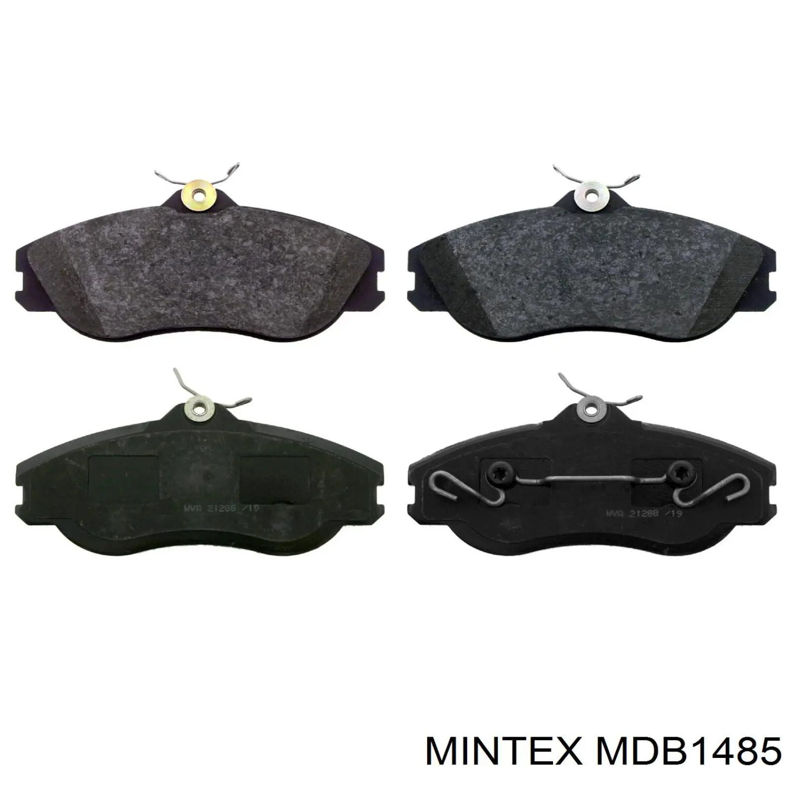 MDB1485 Mintex колодки тормозные передние дисковые