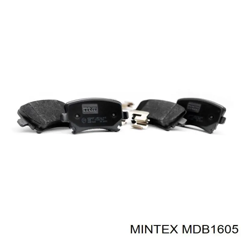 Купить MDB1605 Mintex Колодки тормозные
