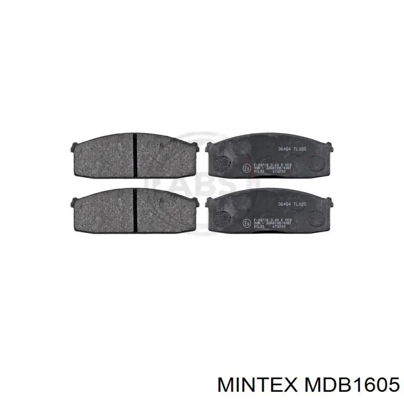 Колодки Mintex MDB1605 цена, от 7.23 USD