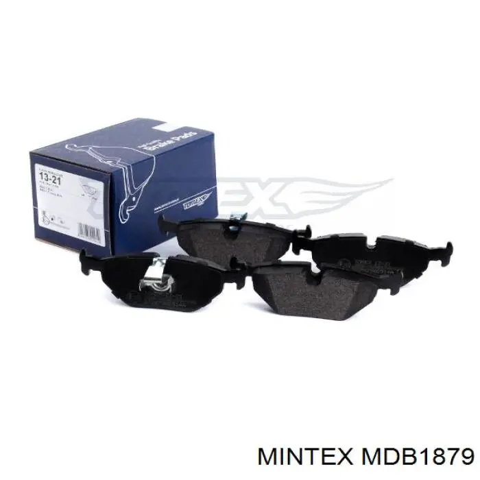 Купить MDB1879 Mintex Колодки тормозные задние, дисковые