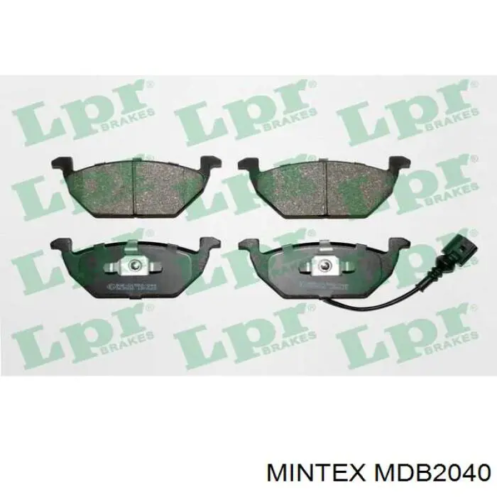 Колодки Mintex MDB2040 цена, от 22.32 USD