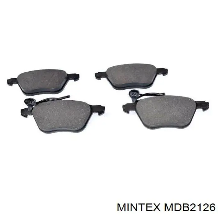 MDB2126 Mintex Колодки передние