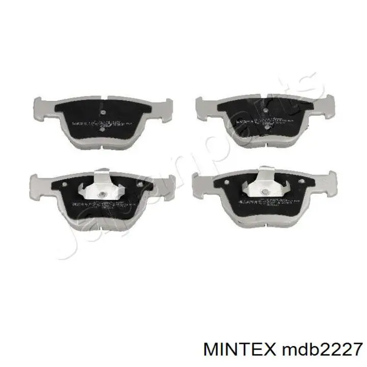 Колодки тормозные передние дисковые Mintex MDB2227