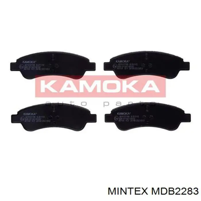 Купить MDB2283 Mintex Колодки тормозные