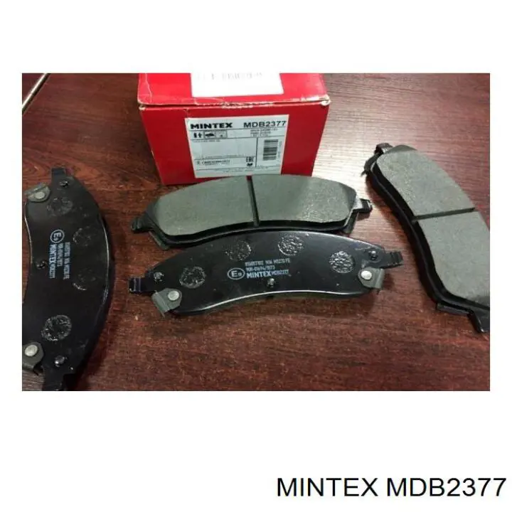 MDB2377 Mintex колодки тормозные передние дисковые