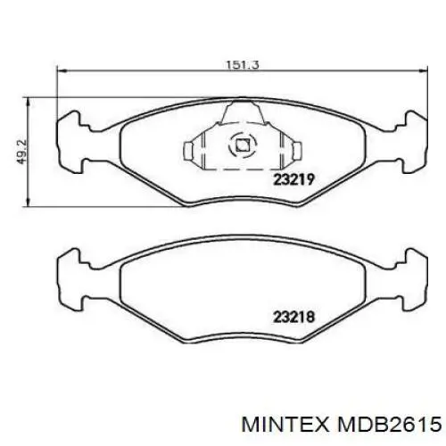 MDB2615 Mintex