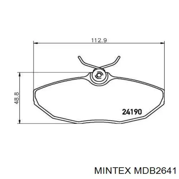  MDB2641 Mintex