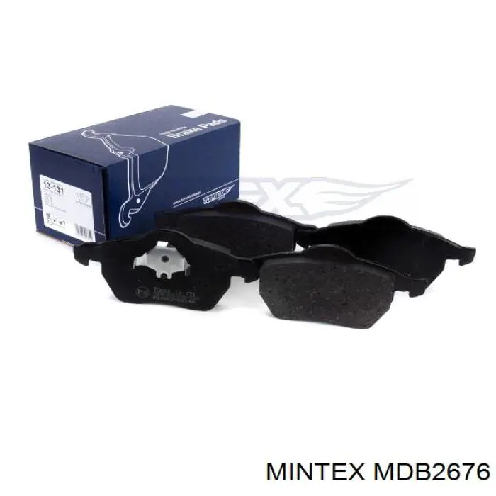 MDB2676 Mintex передние тормозные колодки