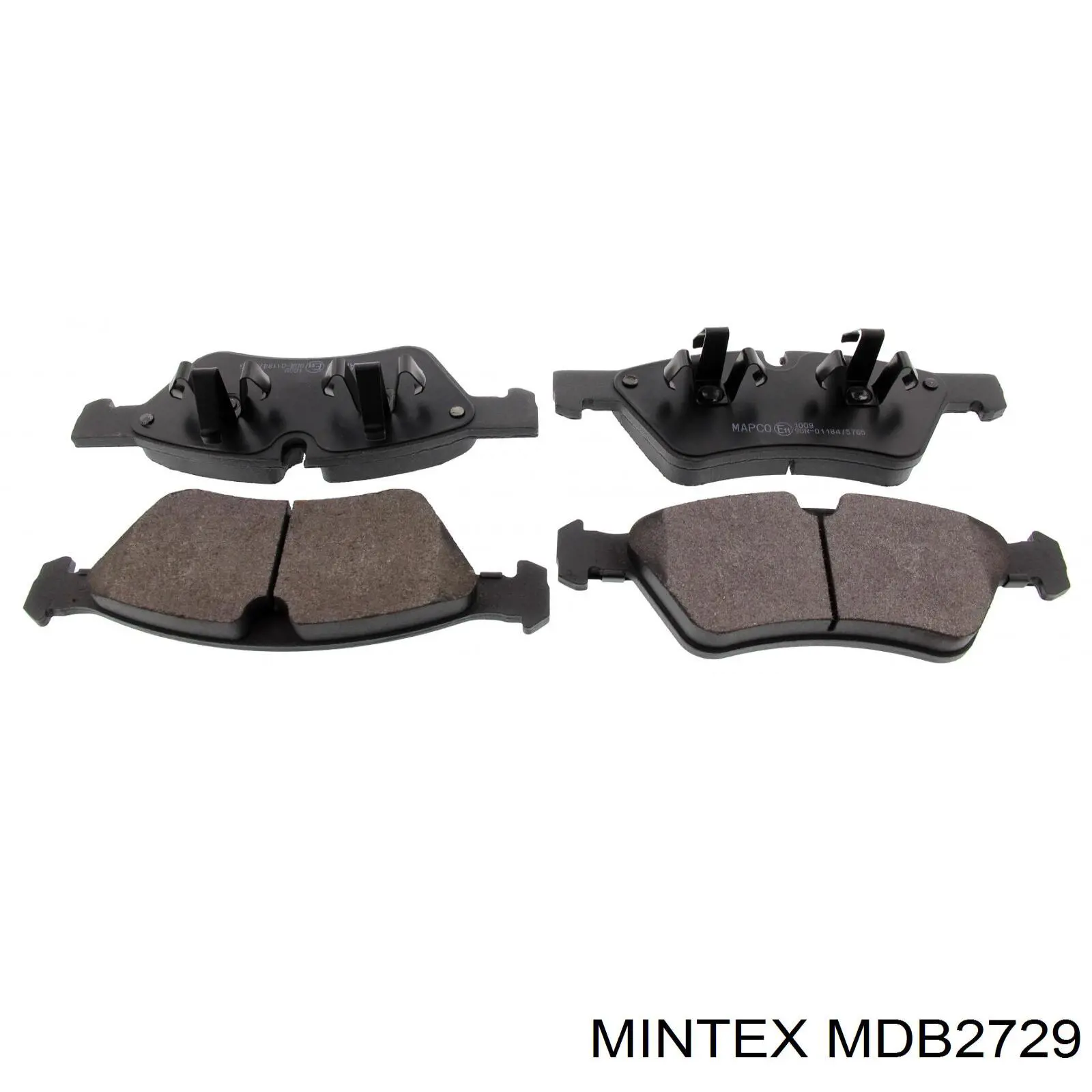 MDB2729 Mintex Колодки передние