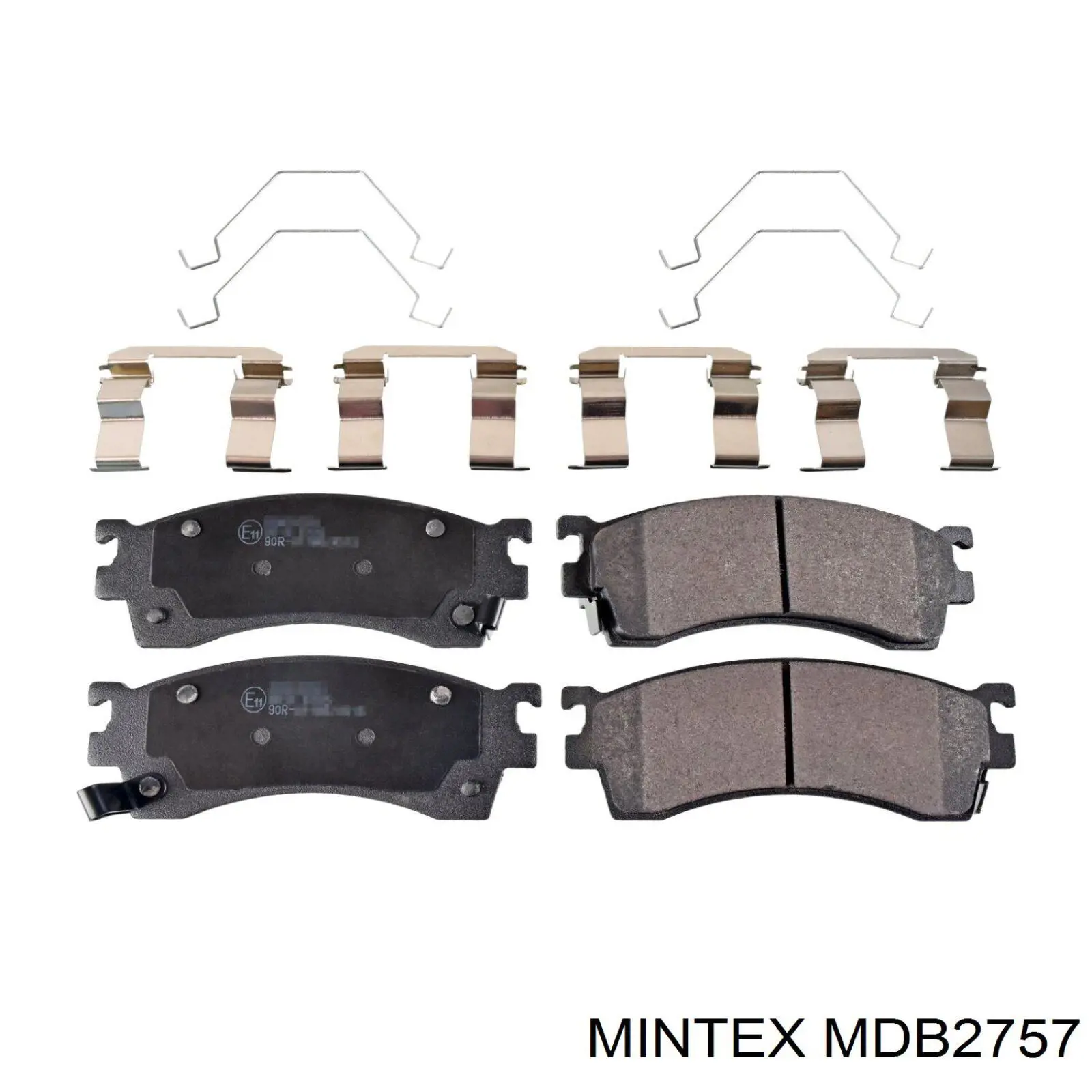 Колодки Mintex MDB2757 цена, от 21.45 USD