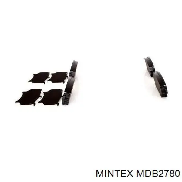 Колодки Mintex MDB2780 цена, от 23.75 USD