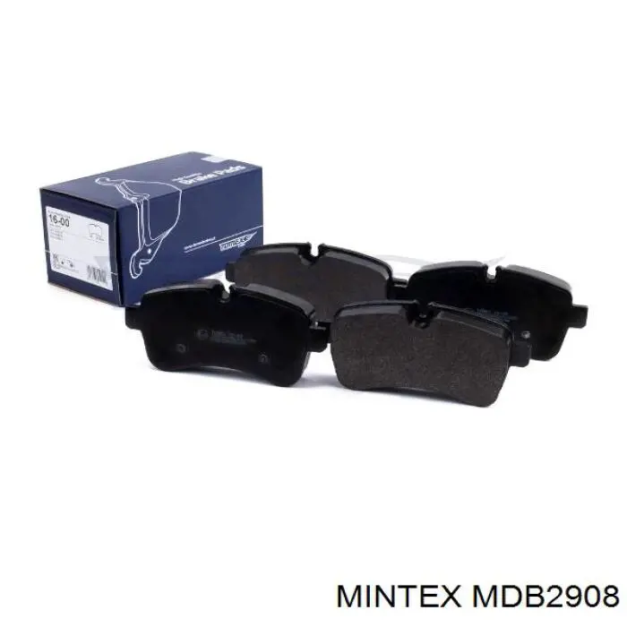 Купить MDB2908 Mintex Колодки тормозные задние, дисковые
