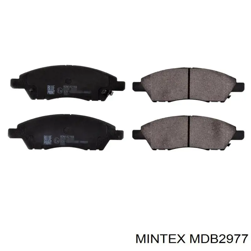 Колодки Mintex MDB2977 цена, от 26.78 USD