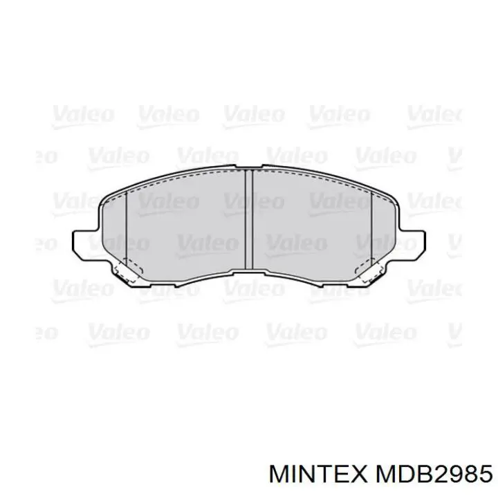 Колодки Mintex MDB2985 цена, от 30.01 USD