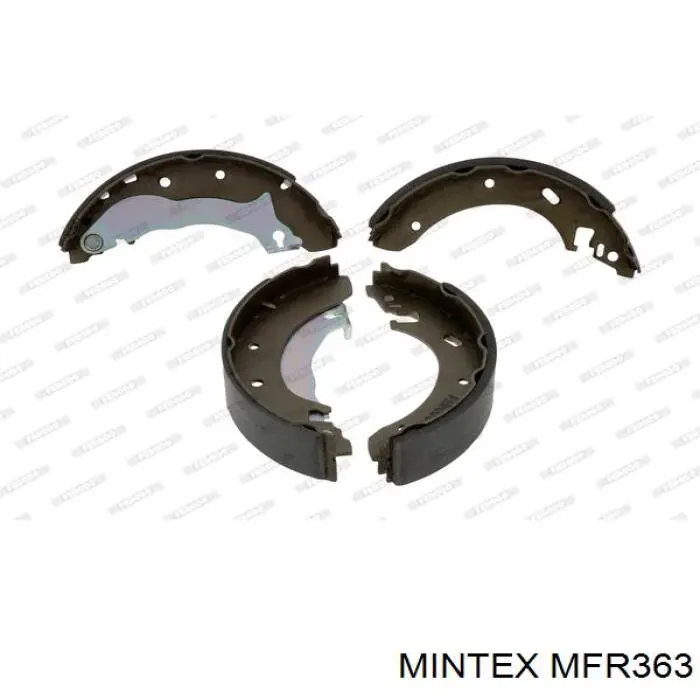 Тормоза рабочие задние ножные и тормозные барабаны Mintex MFR363 цена, от 18.12 USD