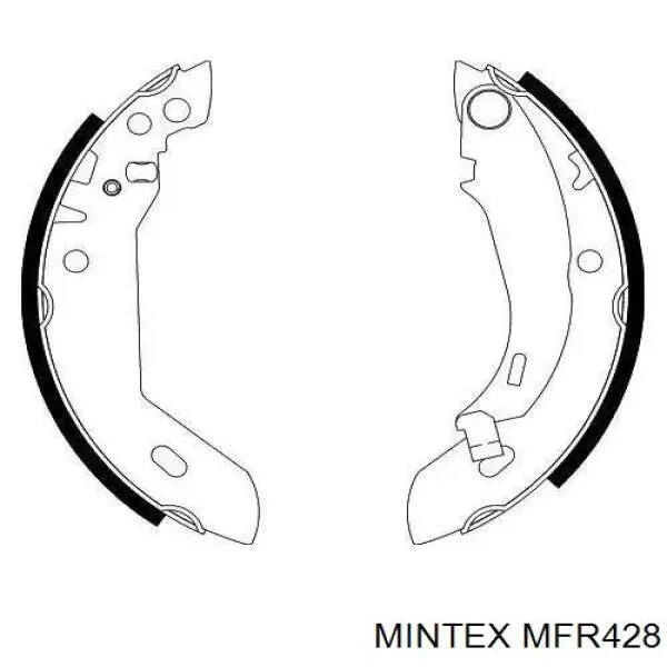 MFR428 Mintex колодки ручника (стояночного тормоза)