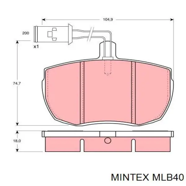 MLB40 Mintex