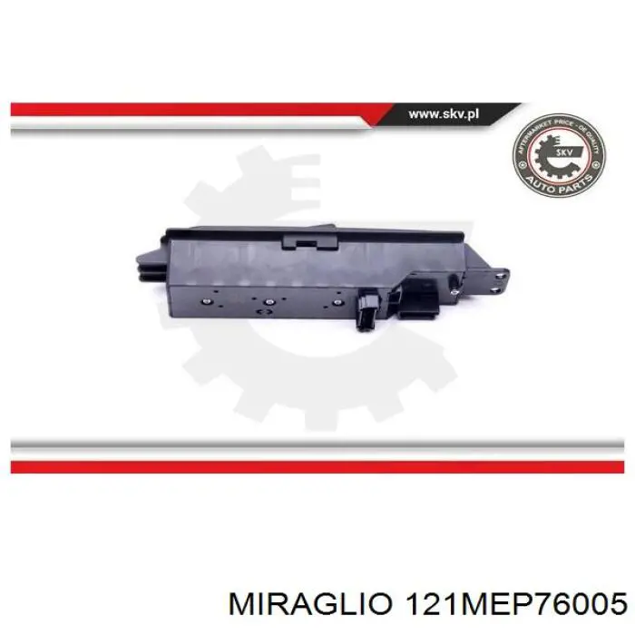 Кнопочный блок управления стеклоподъемником передний правый Miraglio 121MEP76005 цена, от 27.00 USD