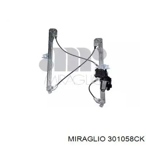 301058CK Miraglio механизм стеклоподъемника двери передней левой