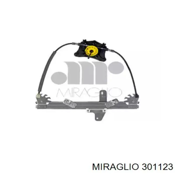Механизм стеклоподъемника двери задней левой Miraglio 301123