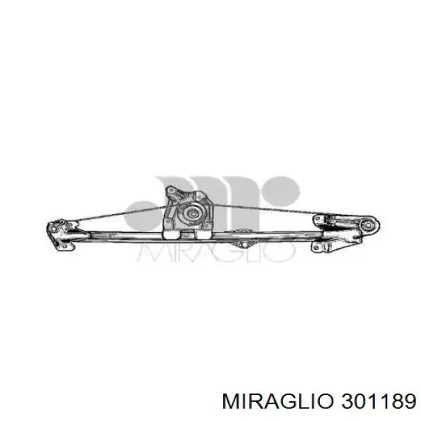 Механизм стеклоподъемника двери задней левой 5140031 Opel