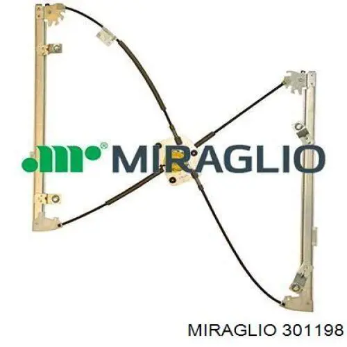Купить 301198 Miraglio Стеклоподъемник (механизм перемещения стекла)