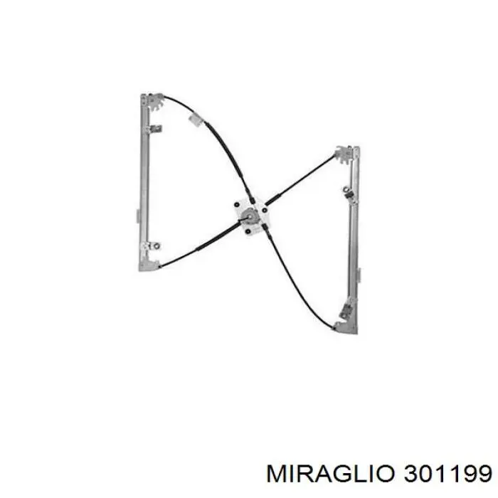 Механизм стеклоподъемника водительской двери Miraglio 301199 цена, от 53.11 USD