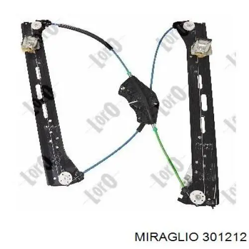 Стеклоподъемник передней правой двери Miraglio 301212 цена, от 41.95 USD