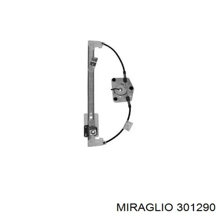 Механизм стеклоподъемника двери задней, правой Miraglio 301290 цена, от 22.80 USD