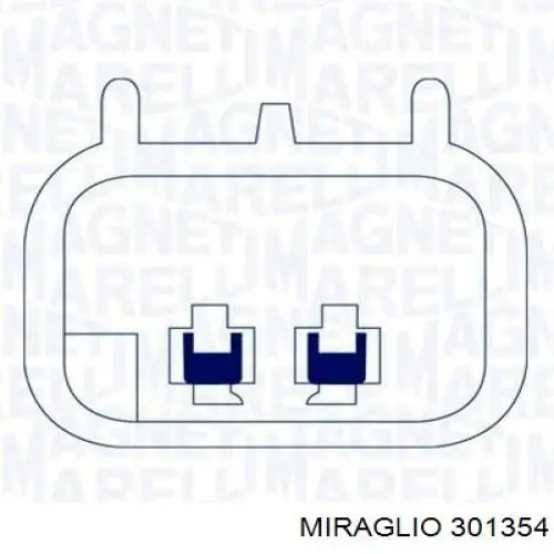 AC755 Magneti Marelli Механизм стеклоподъемника передней левой двери