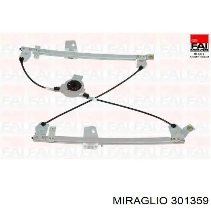 Стеклоподъемник передней правой двери Miraglio 301359 цена, от 34.17 USD