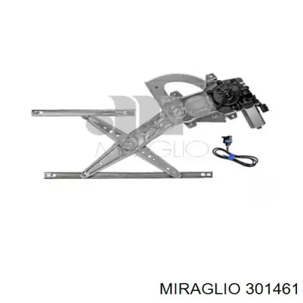 Механизм стеклоподъемника двери передней правой 96323235 Peugeot/Citroen