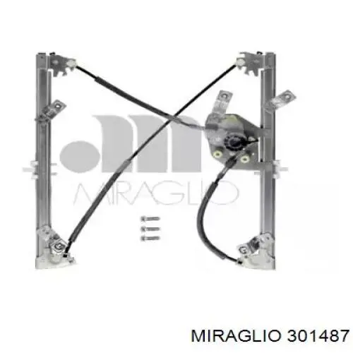 301487 Miraglio механизм стеклоподъемника двери передней левой