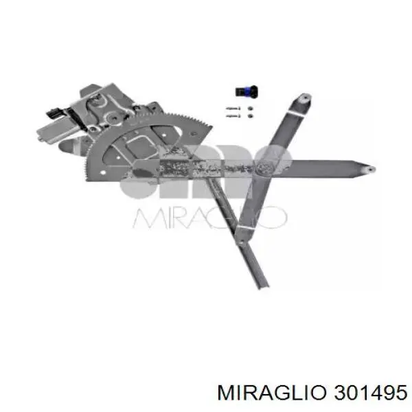 301495 Miraglio механизм стеклоподъемника двери передней левой