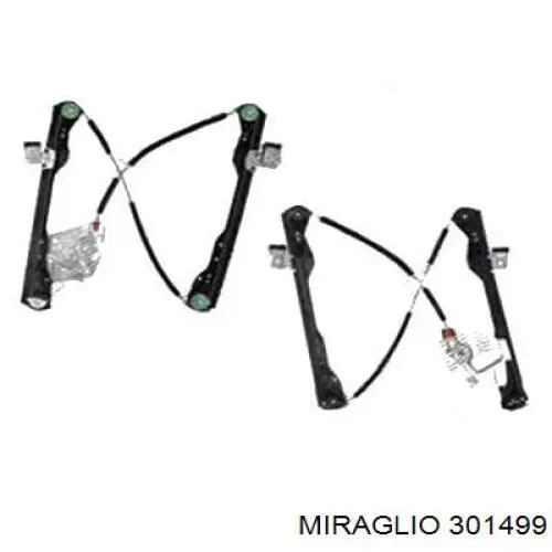 ACQ0001 Magneti Marelli Механизм стеклоподъемника передней левой двери