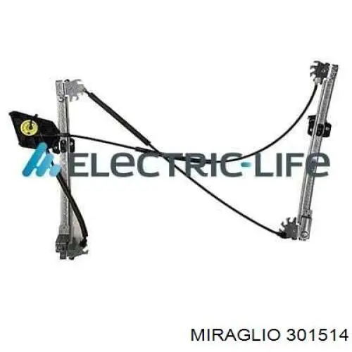 Стеклоподъемник передней правой двери Miraglio 301514 цена, от 36.71 USD