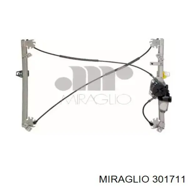 Механизм стеклоподъемника водительской двери Miraglio 301711 цена, от 35.29 USD