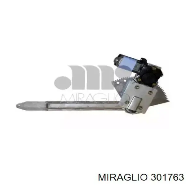 301763 Miraglio mecanismo de acionamento de vidro da porta dianteira esquerda