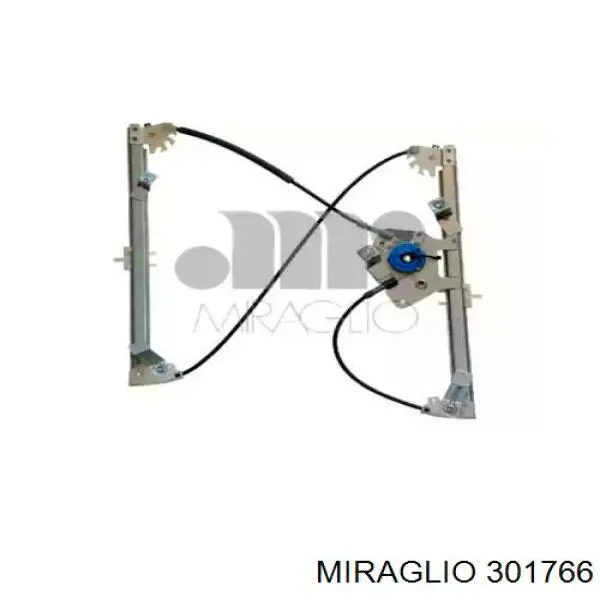 1648900480 Peugeot/Citroen mecanismo de acionamento de vidro da porta dianteira direita