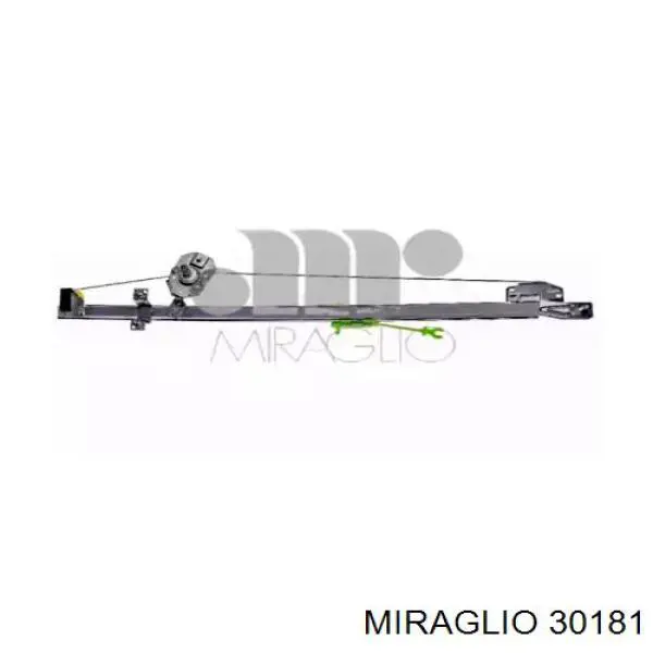 30181 Miraglio mecanismo de acionamento de vidro da porta dianteira direita