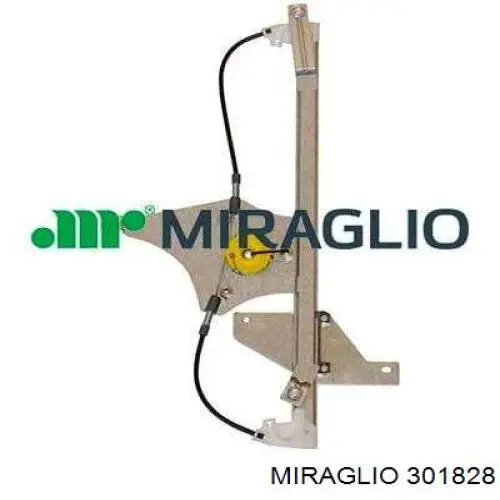 Стеклоподъемник передней правой двери Miraglio 301828 цена, от 61.57 USD