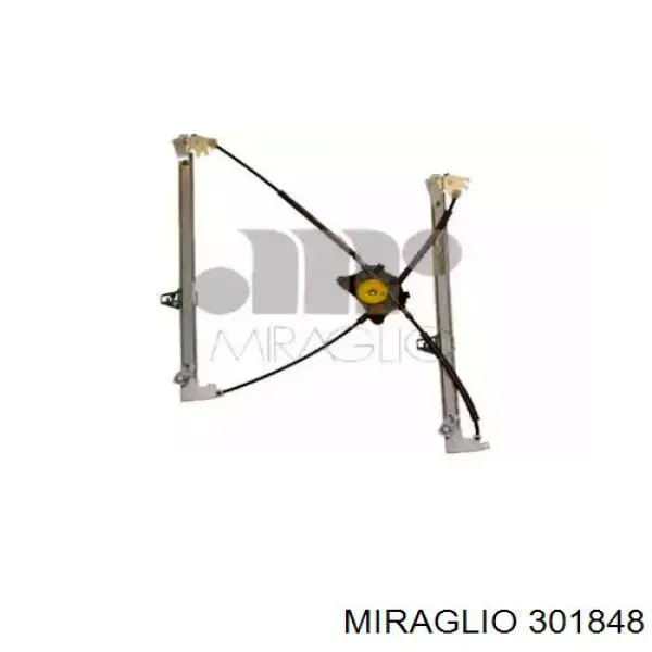 301848 Miraglio mecanismo de acionamento de vidro da porta dianteira direita