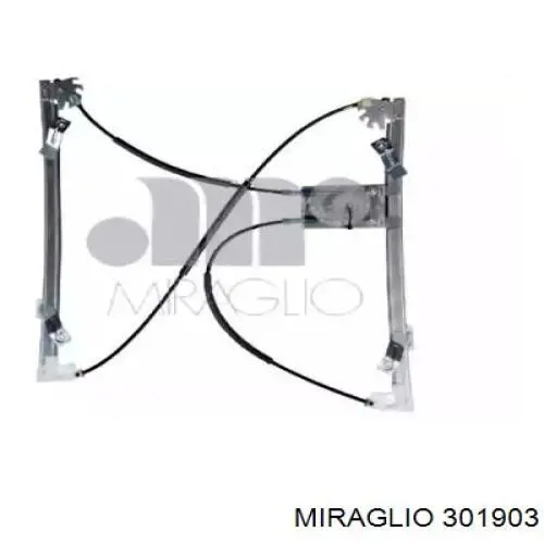 301903 Miraglio mecanismo de acionamento de vidro da porta dianteira esquerda