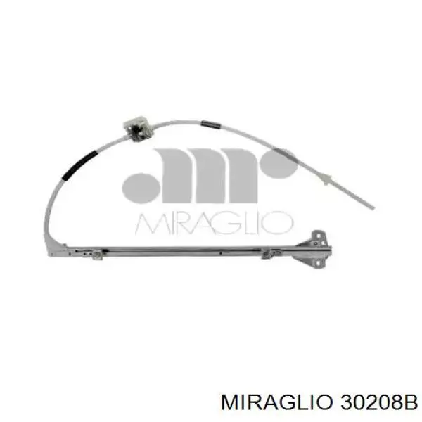 30208B Miraglio механизм стеклоподъемника двери передней левой