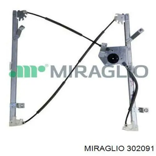 Механизм стеклоподъемника водительской двери Miraglio 302091 цена, от 47.63 USD
