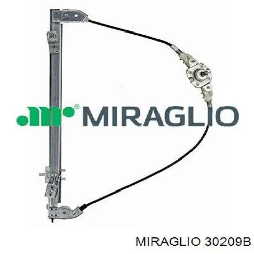 30209B Miraglio механизм стеклоподъемника двери передней левой