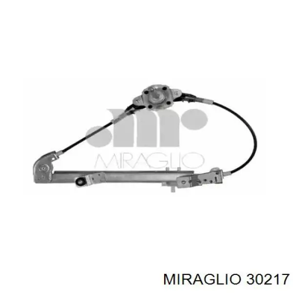 60668170 Fiat/Alfa/Lancia mecanismo de acionamento de vidro da porta traseira direita